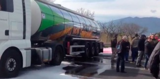 Protestas por el nuevo ataque en Francia al vino español ataque camiones