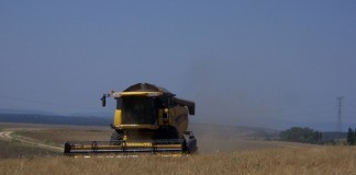 Reducción rendimientos netos del IRPF para actividades agrícolas y ganaderas cosechadora