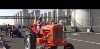 Tractores antiguos en Daimiel