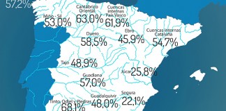 La reserva hidráulica española se encuentra a la mitad de capacidad