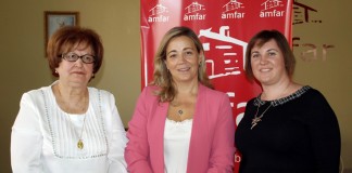 La ingeniera agrónomo María Luisa Jarava, al frente AMFAR La Solana