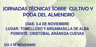 Jornadas sobre almendro en Tomelloso y Consuegra