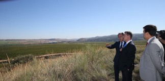 Page confía en un gran acuerdo nacional sobre el agua