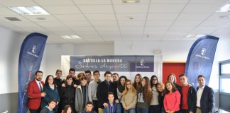 Pepe Rodriguez con los escolares por una alimentación saludable