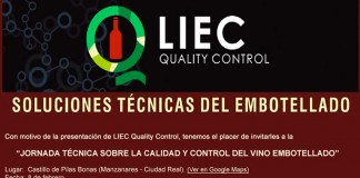 LIEC presentará soporte control de los suministros empleados en el embotellado