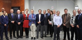 Consejero de Agricultura visita el departamento de Banca Rural de Globalcaja