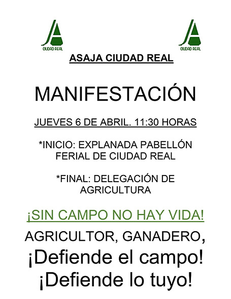 CARTEL GRANDE MANIFESTACION