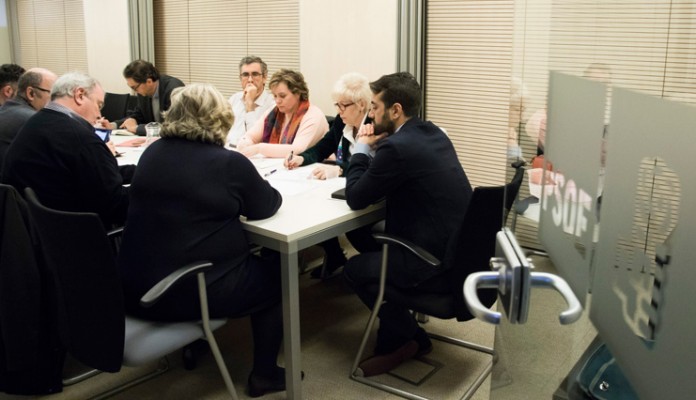 reunión psoe ferraz