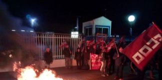 Seguimiento masivo de la primera jornada de huelga en mataderos