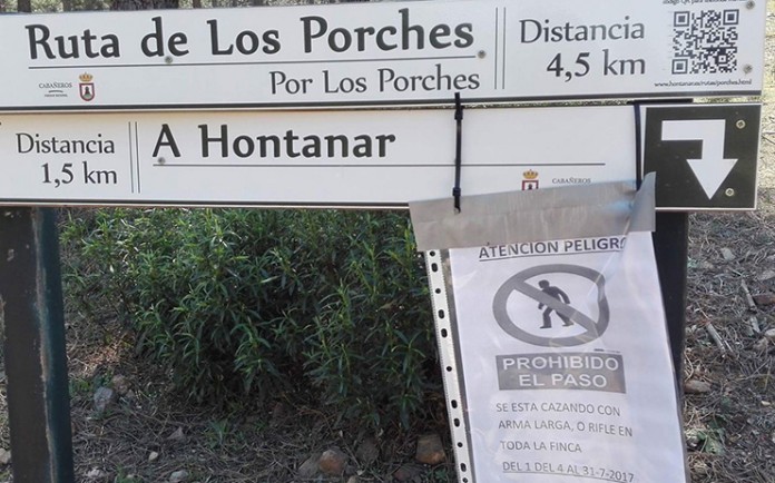 Cartel_RutaPorches_Hontanar_Cabañeros20170414