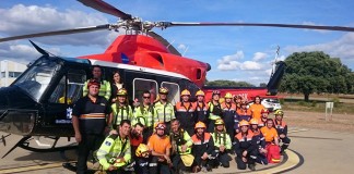 INFOCAM forma a Protección Civil Ciudad Real en extinción incendios con helicópteros