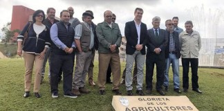 Glorieta en Guadalajara dedicada a Agricultores y Ganaderos