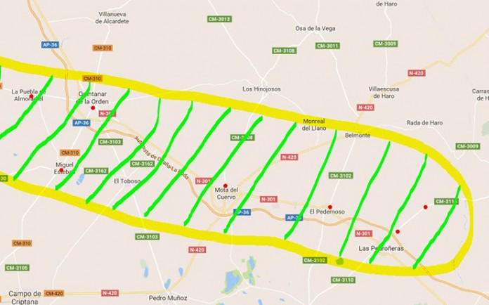 mapa zona mota