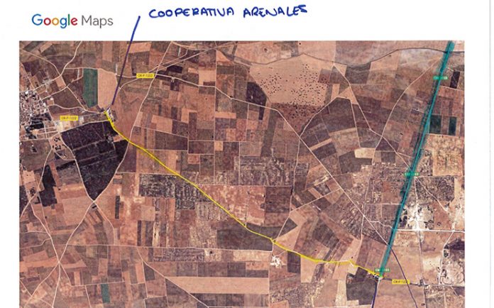 CAMINO HASTA COOPERATIVA ARENALES DESDE ANTIGUO ASADOR