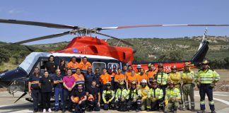 Formación para voluntarios de Protección Civil sobre incendios en vegetación