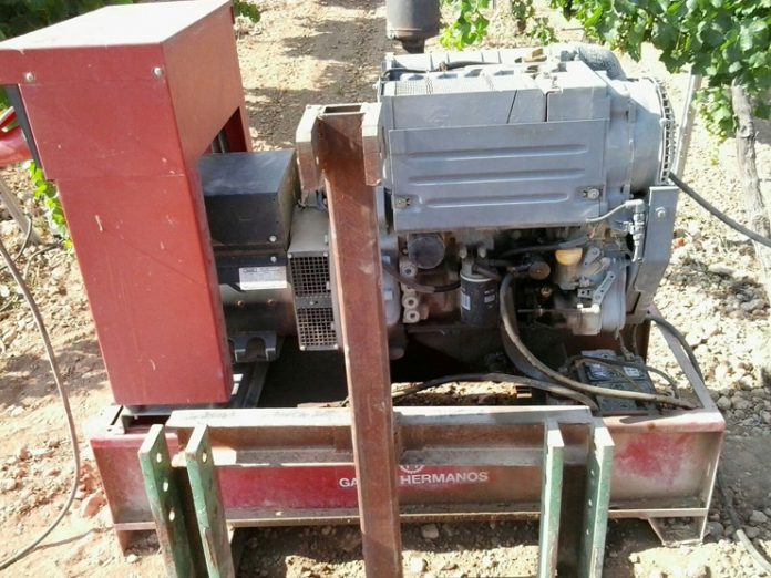 Motor de riego