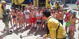 Escolares de Malagón aprenden a proteger el medio natural del fuego