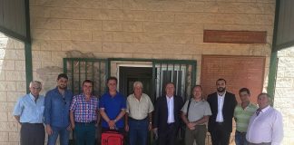 Los regantes de los Auriles (Tomelloso) plantean una canalización subterránea