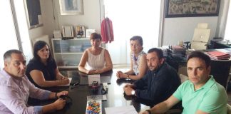 Comunidad Usuarios Masa Mancha Occidental II se reúne con alcaldesa Alcázar