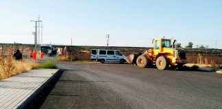 El Ayuntamiento de Daimiel inicia el rebacheo de los caminos asfaltados