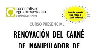 Cooperativas imparte curso renovación carné manipulador de fitosanitarios en Caudete (Albacete)