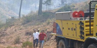 Confirman la perimetración total del incendio de Yeste (Albacete)