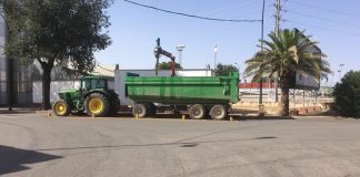 Cooperativa Jesús del Perdón recoge medio millón de kilos de uva en su primer día de vendimia vendimia Yuntero