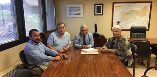 Masa Mancha Occidental II presenta proyectos al nuevo presidente de CHG