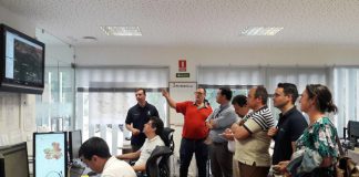 Profesionales uruguayos toman como referencia operatividad servicio extinción incendios forestales CLM