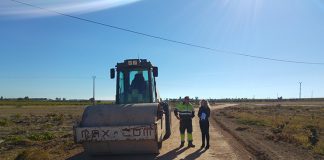 En marcha obras de pavimentación de varios caminos rurales de Socuéllamos