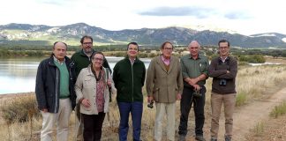 Consejero de Agricultura visita finca La Garganta (Valle de Alcudia)