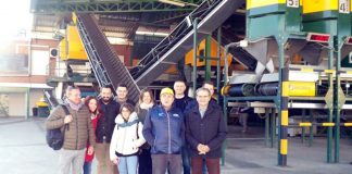 Agricultores italianos visitan explotaciones de la provincia de Toledo con ASAJA