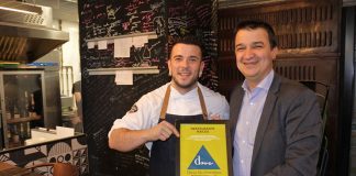 Carlos Maldonado (MasterChef) ya tiene certificado de la Fundación Dieta Mediterránea