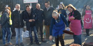 El meteorólogo Roberto Brasero pregona Jornadas Matanza de Los Navalucillos (Toledo)