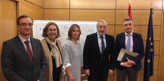 Guarinos traslada a Fomento necesidad de agilizar importantes infraestructuras para provincia Guadalajara