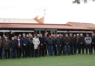 Presidente Caja Rural Castilla-La Mancha visita cooperativas de La Manchuela conquense