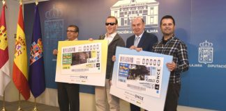 Dos pueblos de Guadalajara en los cupones de la ONCE