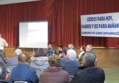 90% de vecinos de Almendros se opone al proyecto de macrogranja