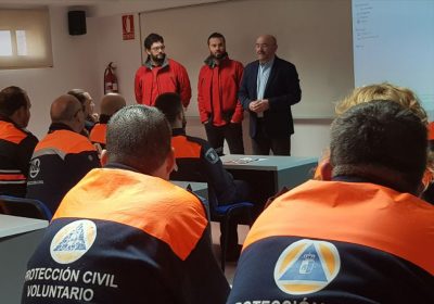 40 voluntarios de Protección Civil se forman en extinción de incendios
