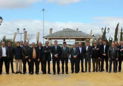 Presidente de Caja Rural Castilla-La Mancha apoya a cooperativas Ciudad Real