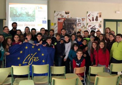 Lince ‘visita’ aulas de Castellar de Santiago y Moral de Calatrava