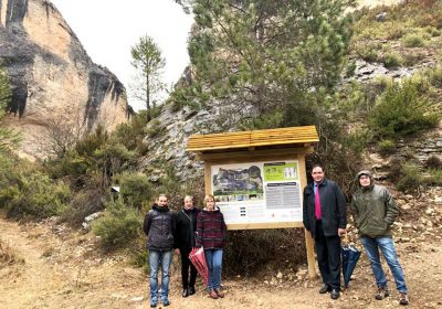 Construyen una vía ferrata para senderistas y escaladores en Fuertescusa (Cuenca)