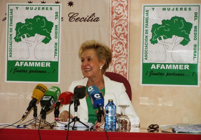 Quintanilla (AFAMMER) participa en un importante foro internacional en Nueva York