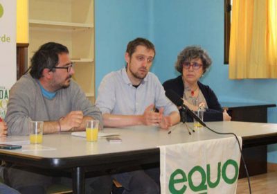 Eurodiputado de EQUO visita Cuenca para conocer problemática de macrogranjas porcinas