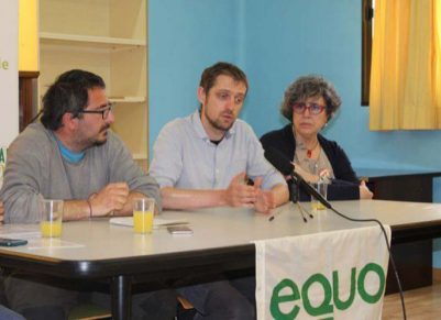 Eurodiputado de EQUO visita Cuenca para conocer problemática de macrogranjas porcinas