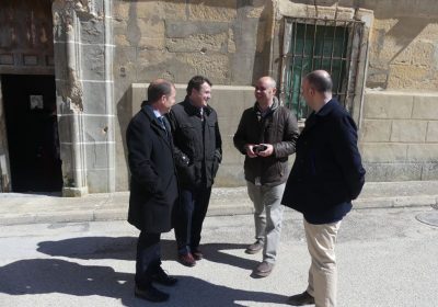 CEOE-CEPYME Cuenca y alcalde de Huete analizan el desarrollo empresarial local