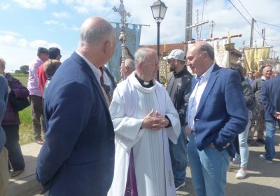 El presidente de la Diputación de Guadalajara, en Romería de Mirabueno