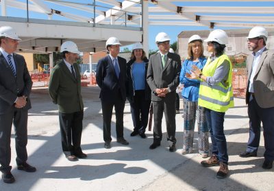 Visita a las obras del parador de Molina de Aragón