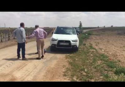 Baches en el camino de Cirujano