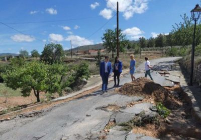 Un millón para paliar efectos de tormentas en caminos rurales